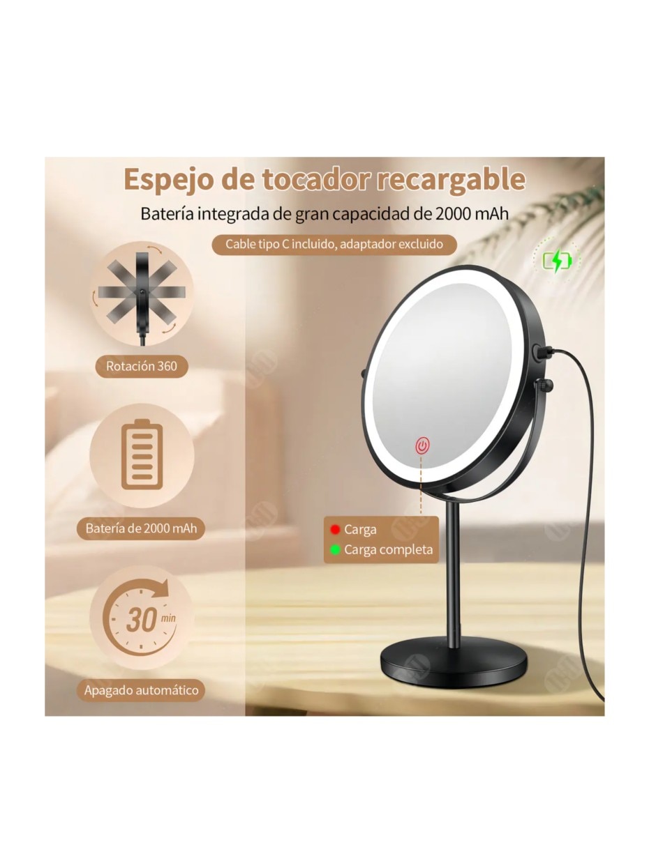 Set espejo/Espejo Circular 2