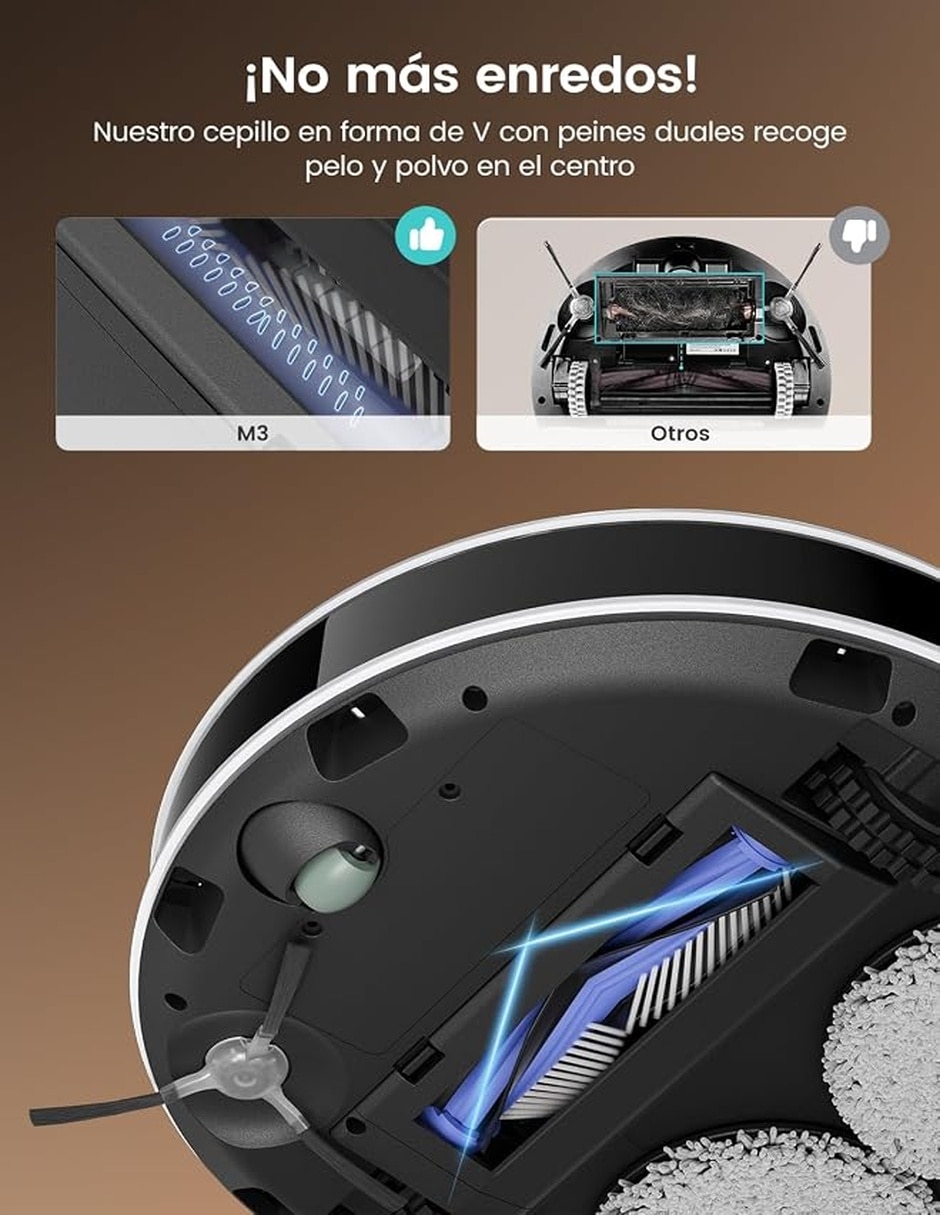 Aspiradora robot 5.5 litros