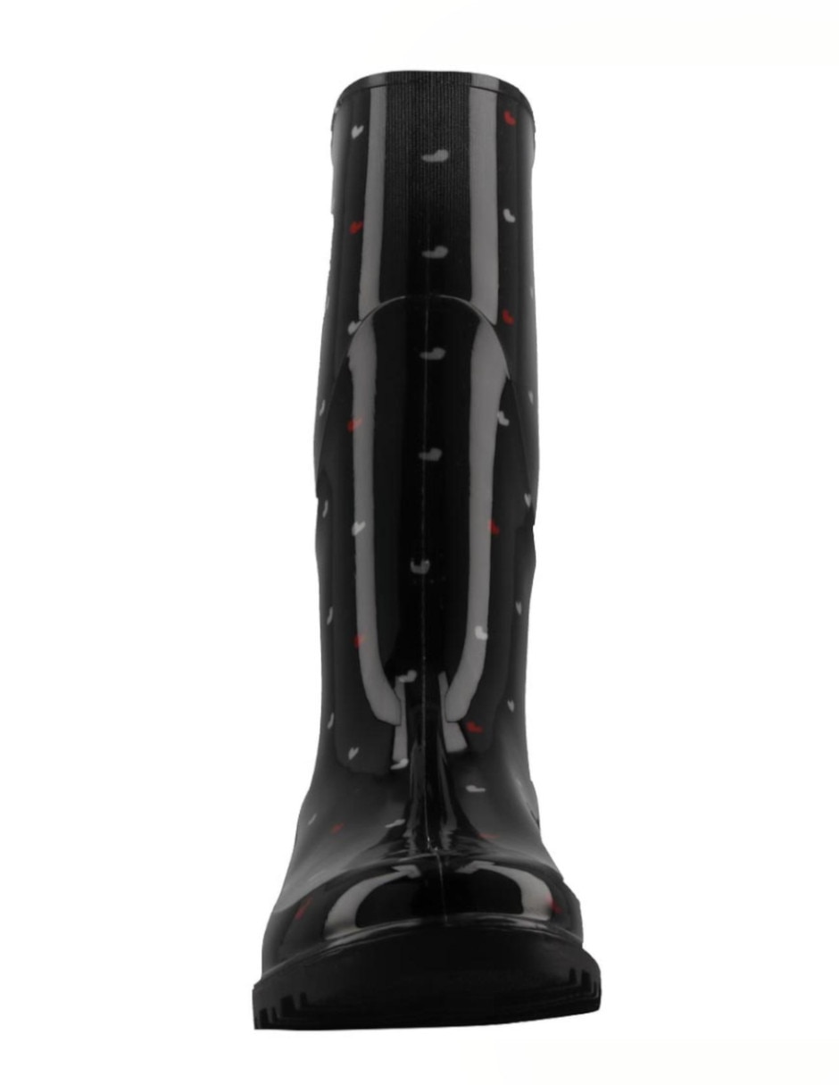 Bota para lluvia abajo de la rodilla para mujer 3