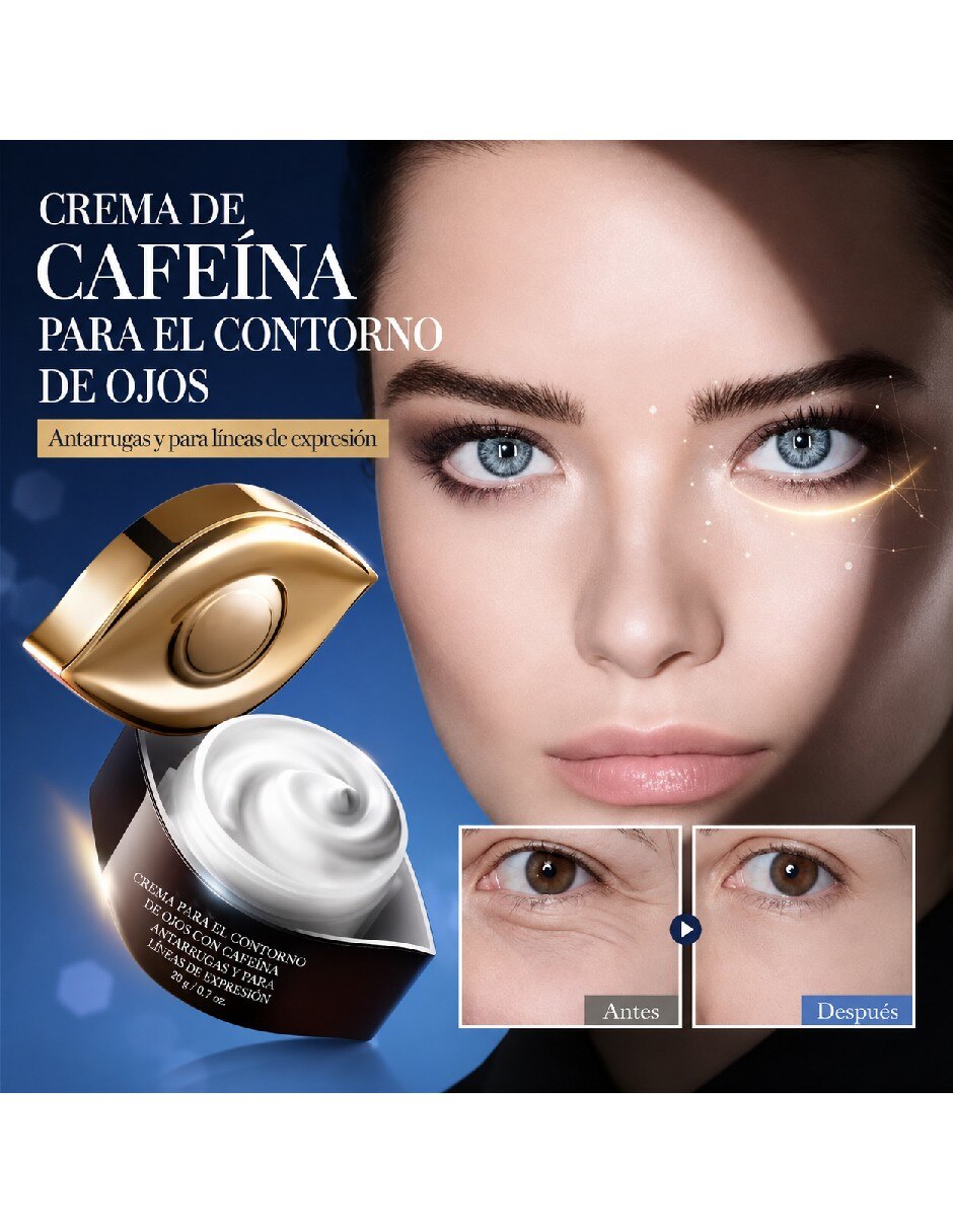 Crema para contorno de ojos recomendada para bolsas y ojeras día y noche todo tipo de piel 4