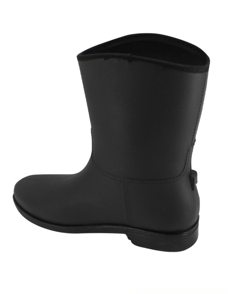 Bota para lluvia media pierna para mujer 5