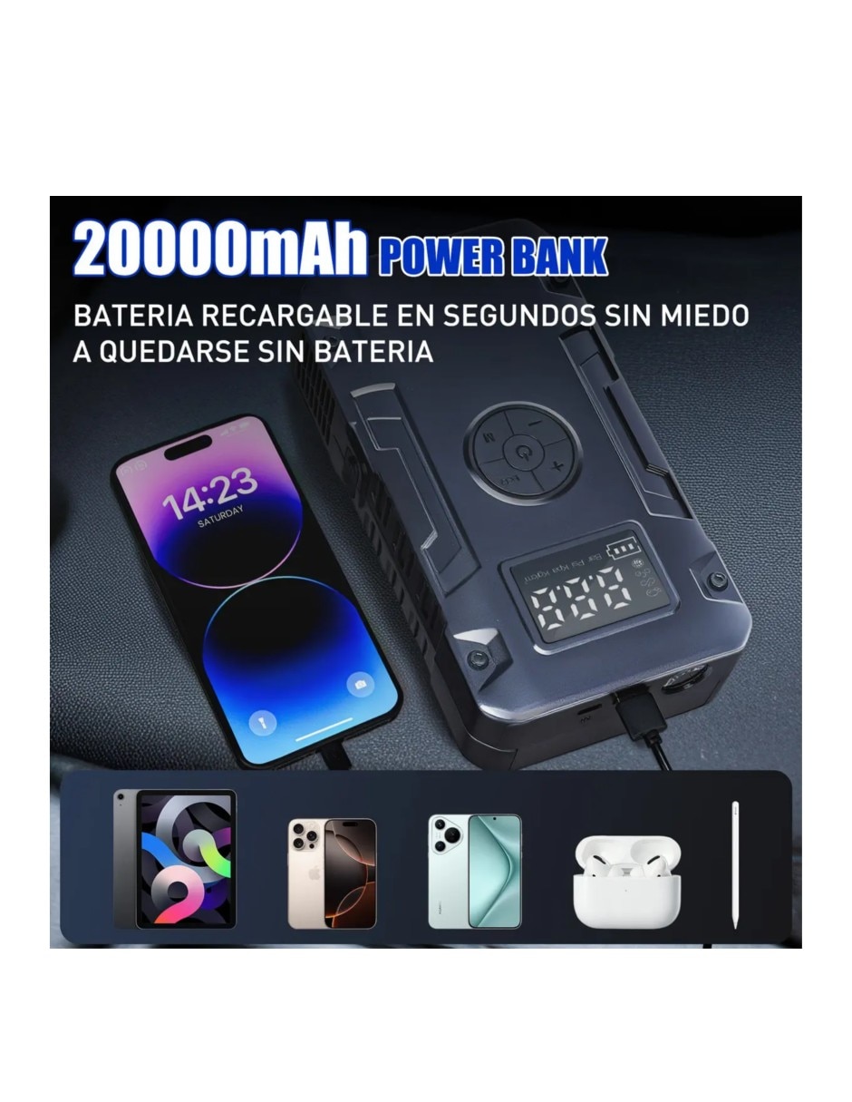 Arrancador compacto para auto Arrancador de Autor 4