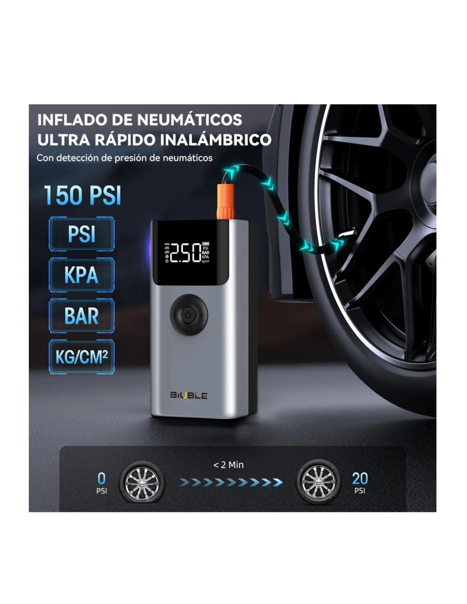 Arrancador compacto para auto Arrancador de Bateria 4