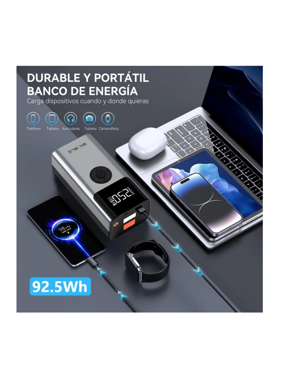 Arrancador compacto para auto Arrancador de Bateria 2
