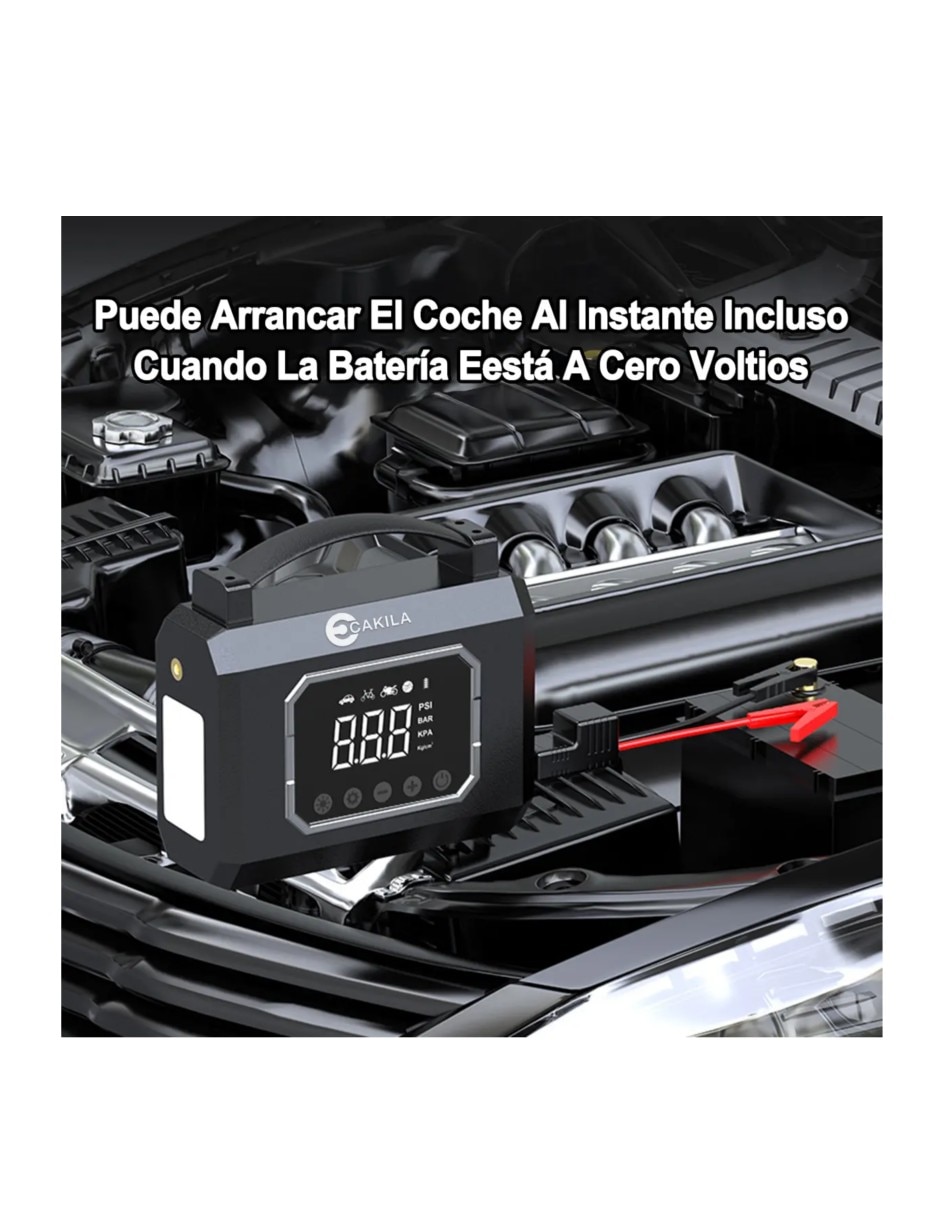 Arrancador compacto para auto Arrancador Auxiliar 4
