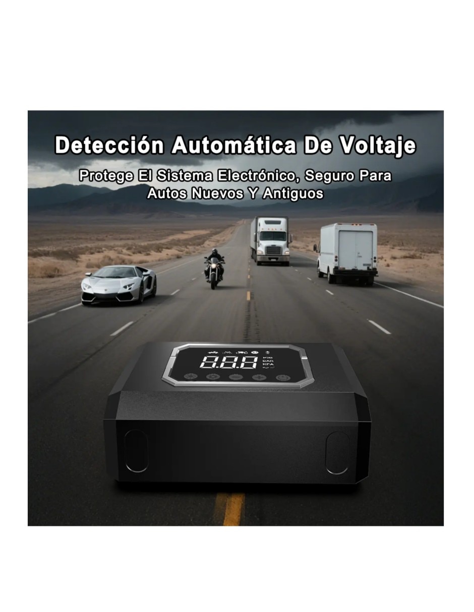 Arrancador compacto para auto Arrancador Auxiliar 3