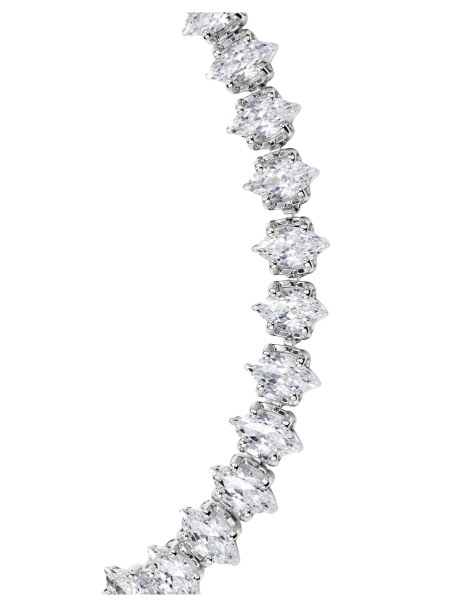 Pulsera de plata con zirconia p 925 5