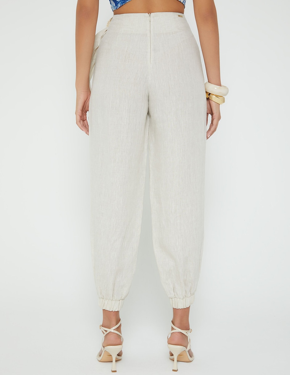 Pantalón jogger barrel para mujer 3