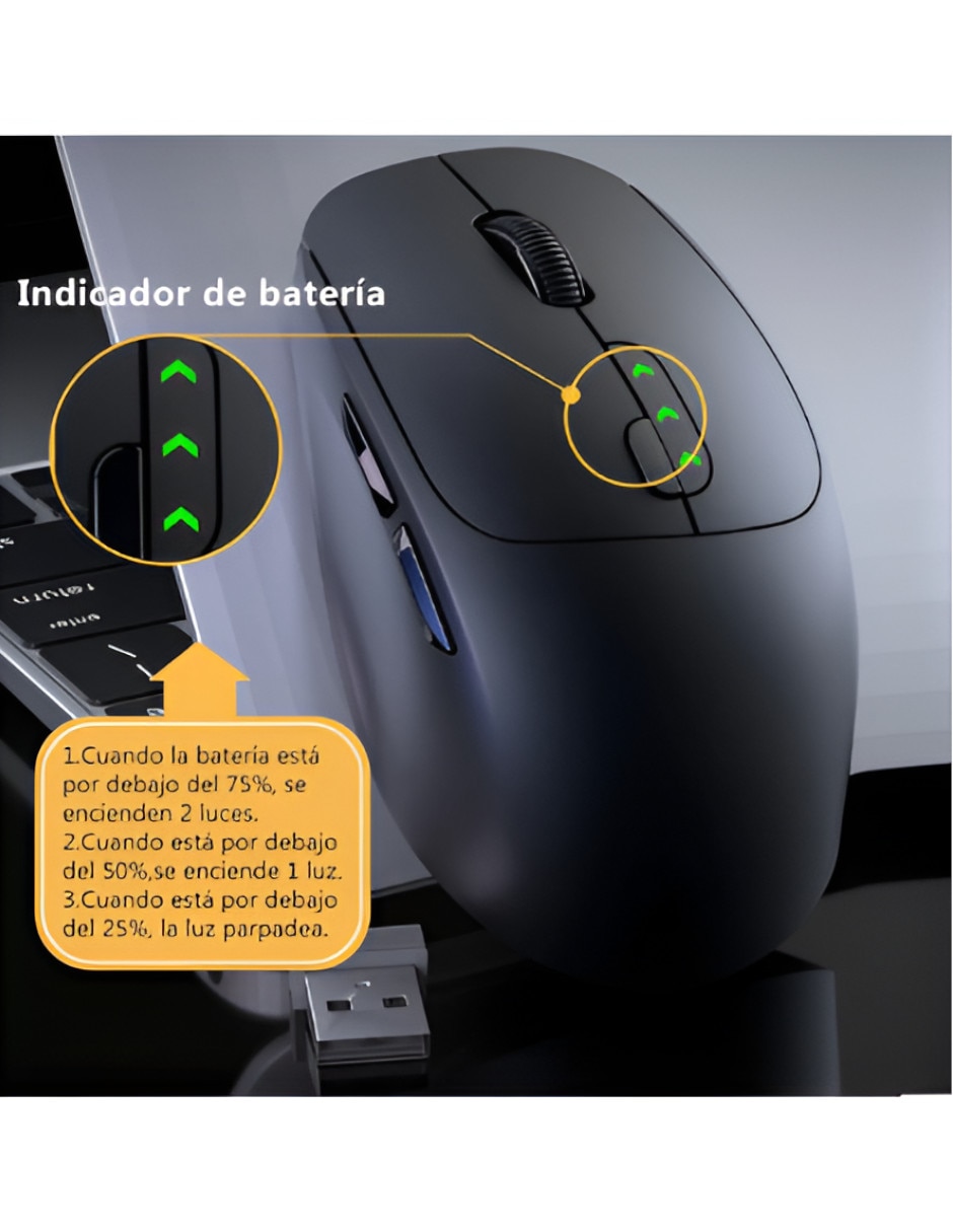 Mouse inalámbrico 187