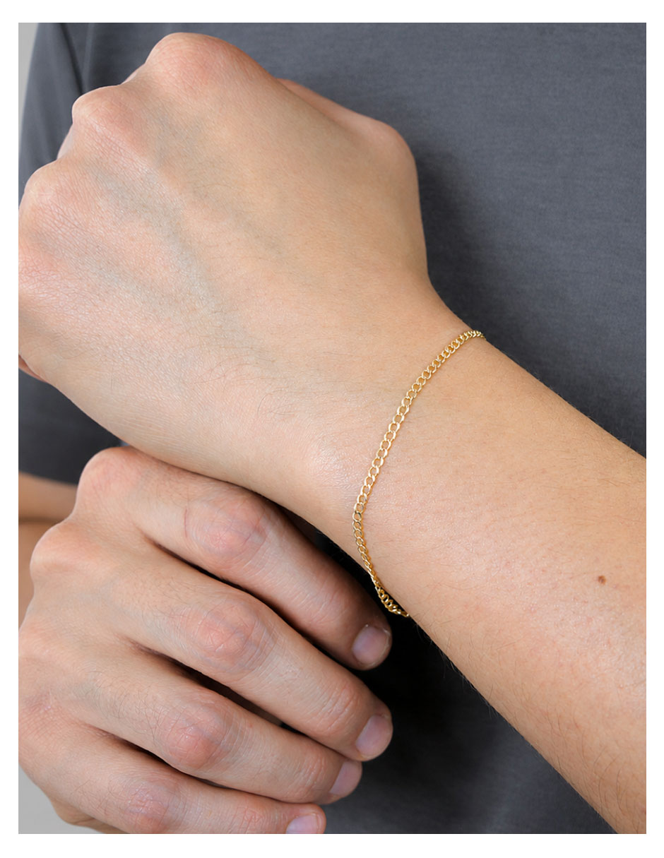 Pulsera de oro con 10 k 3