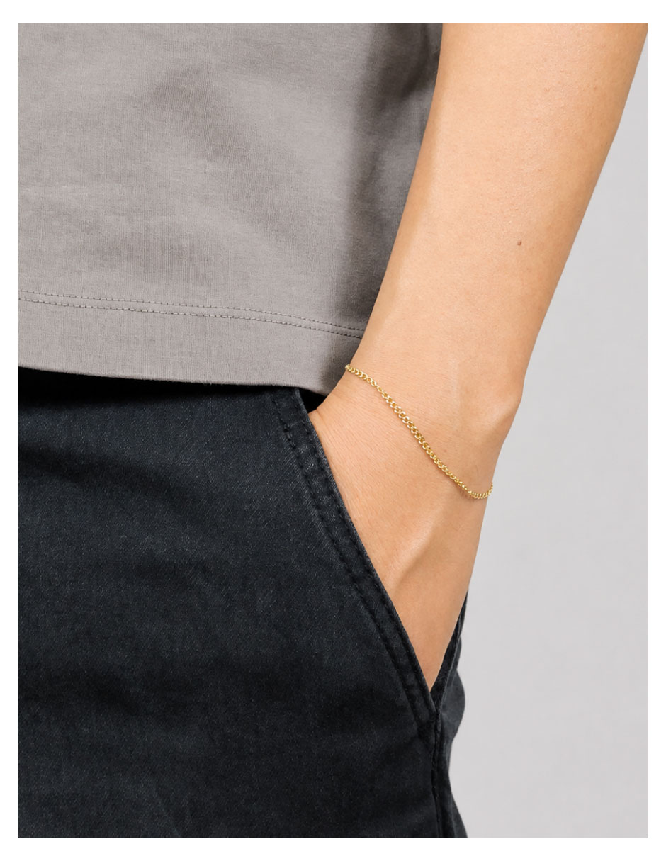 Pulsera de oro con 10 k 2