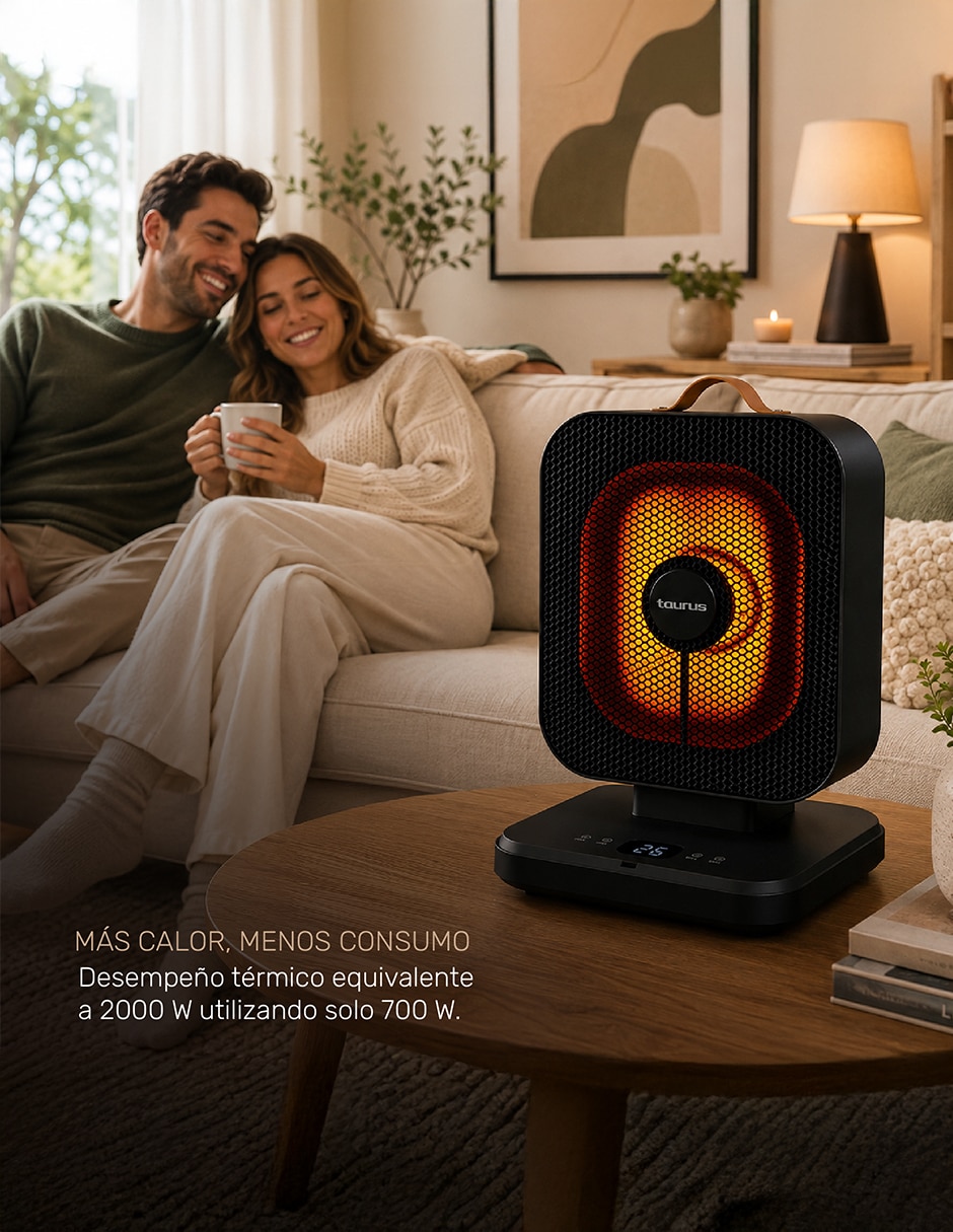 Calefactor smart mesa manual de 110 v - 127 v