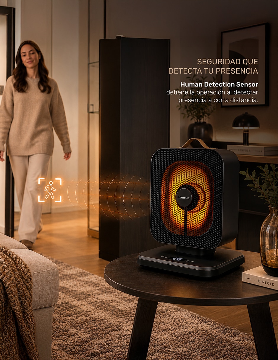 Calefactor smart mesa manual de 110 v - 127 v