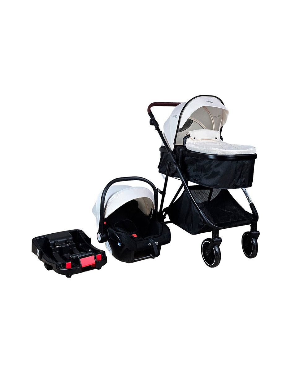 Carriola travel system plegable