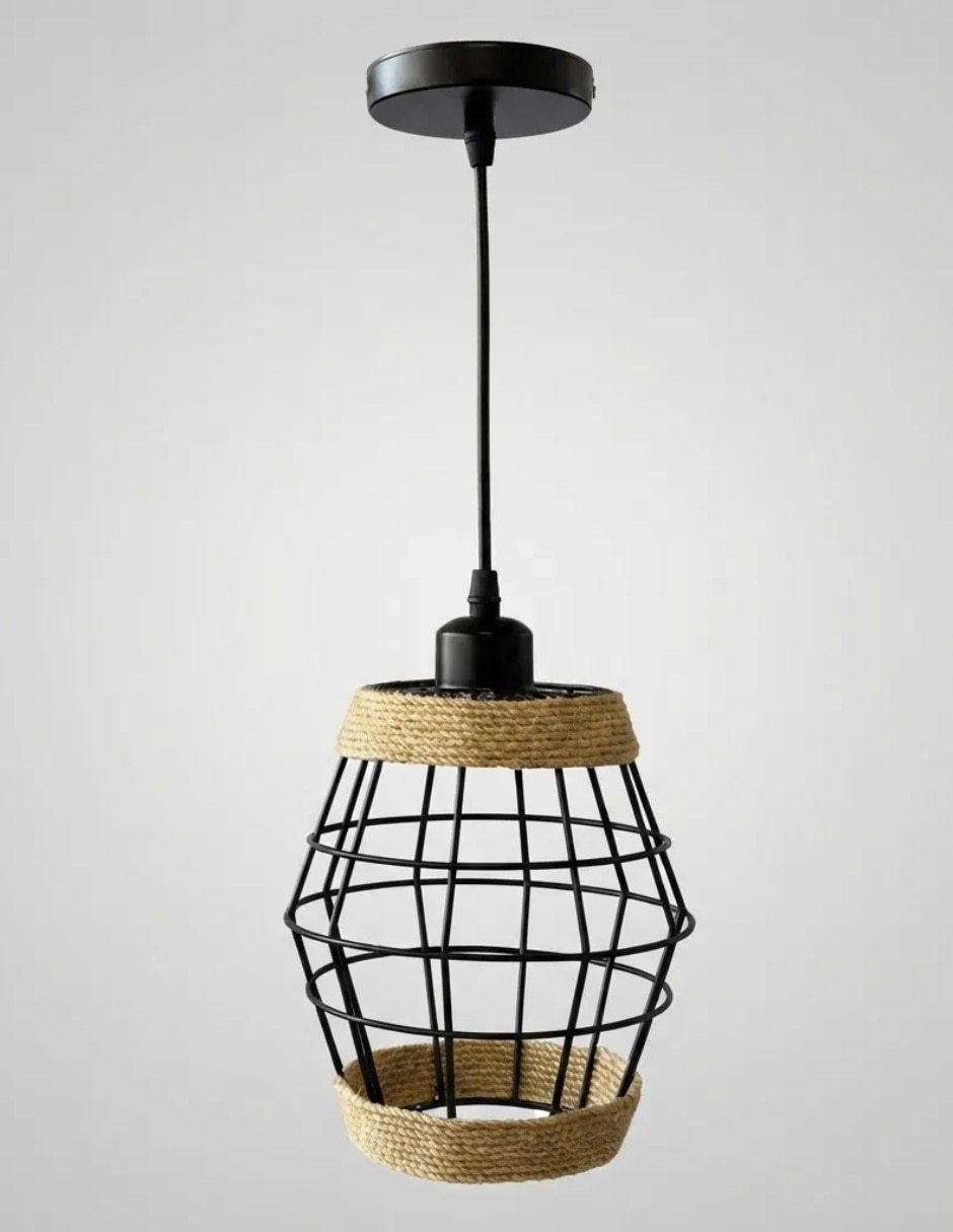 Lampara colgante Incandescente y LED Industrialap 5