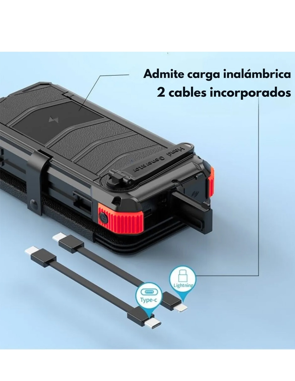 Batería portátil 20000 mah 3