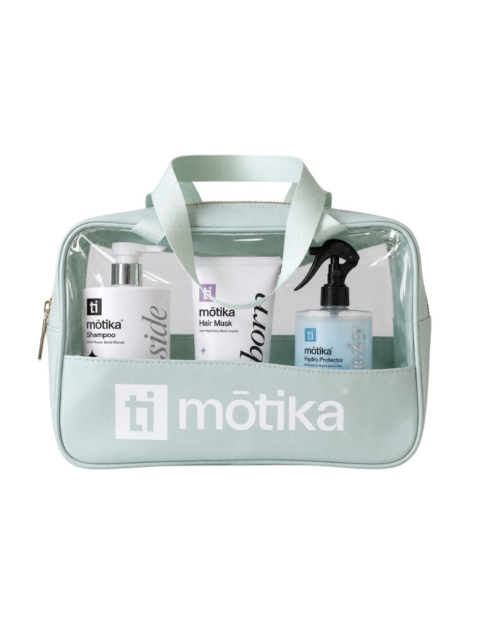 Set capilar motika reparación e hidratación para cabello dañado para todo tipo de cabello 4 piezas