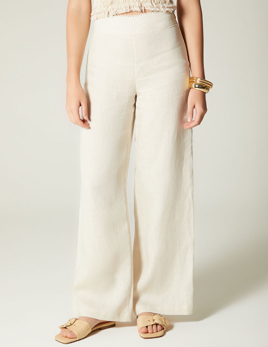 Pantalón Regular Tossa de Mar Palazzo para mujer