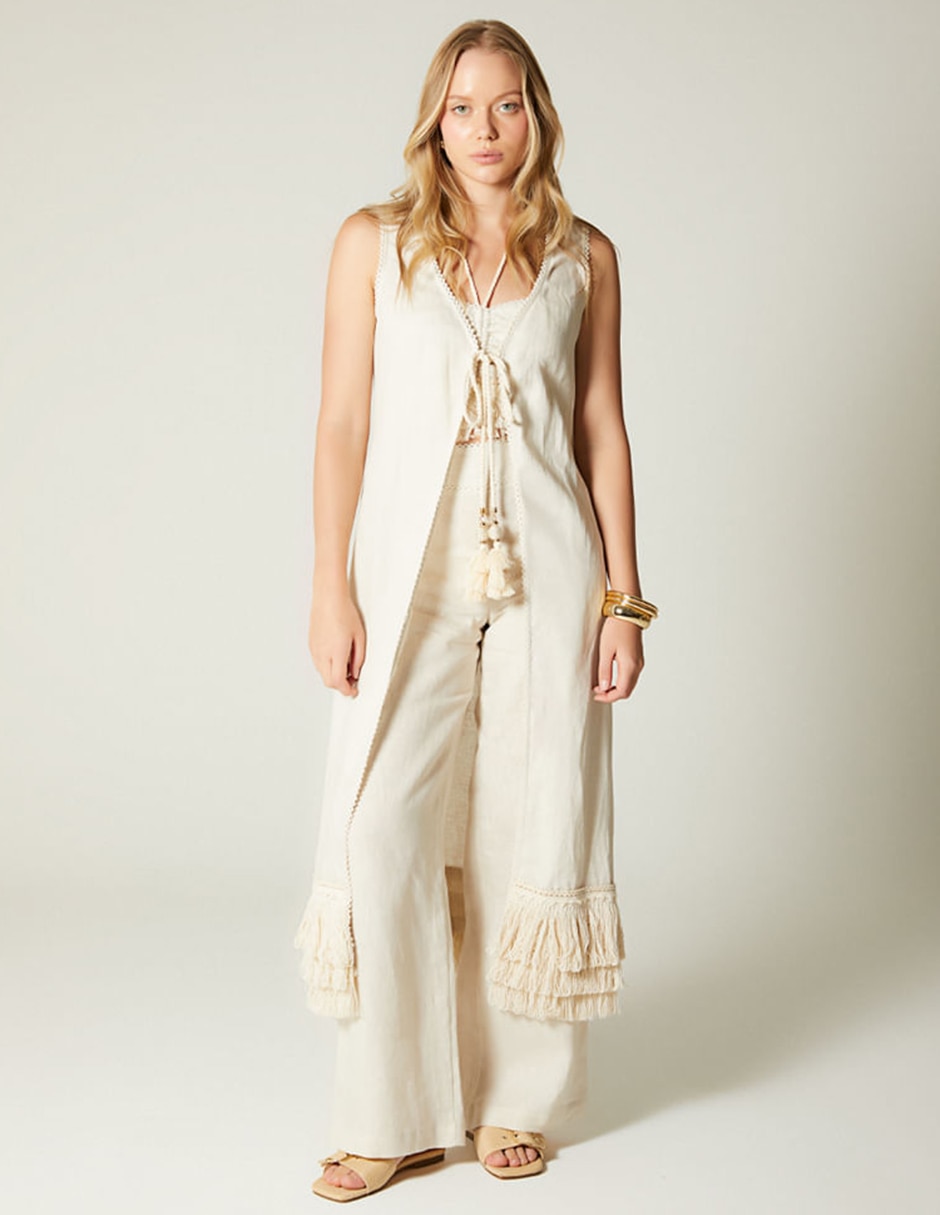 Pantalón Regular Tossa de Mar Palazzo para mujer 5