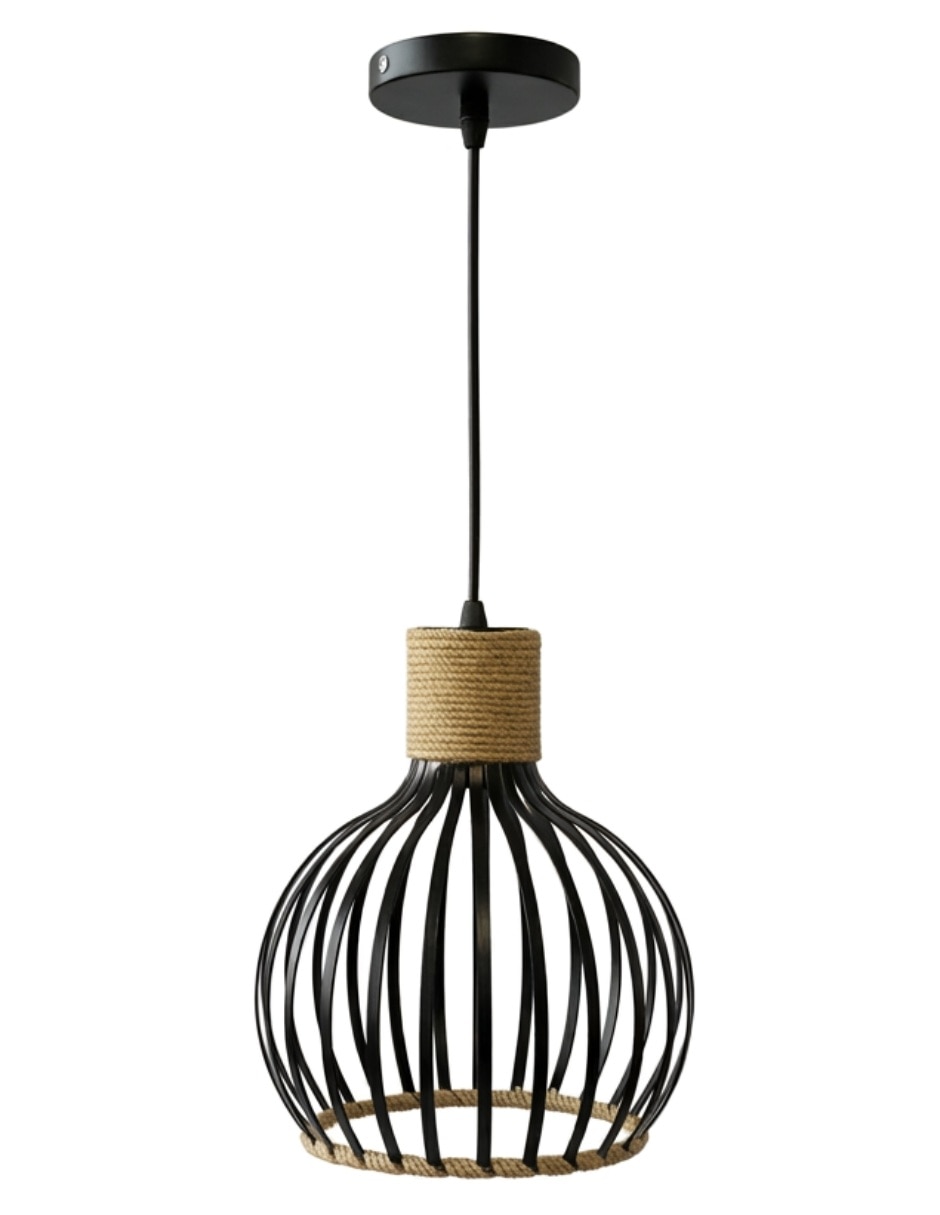 Lampara colgante incandescente y led tulipan