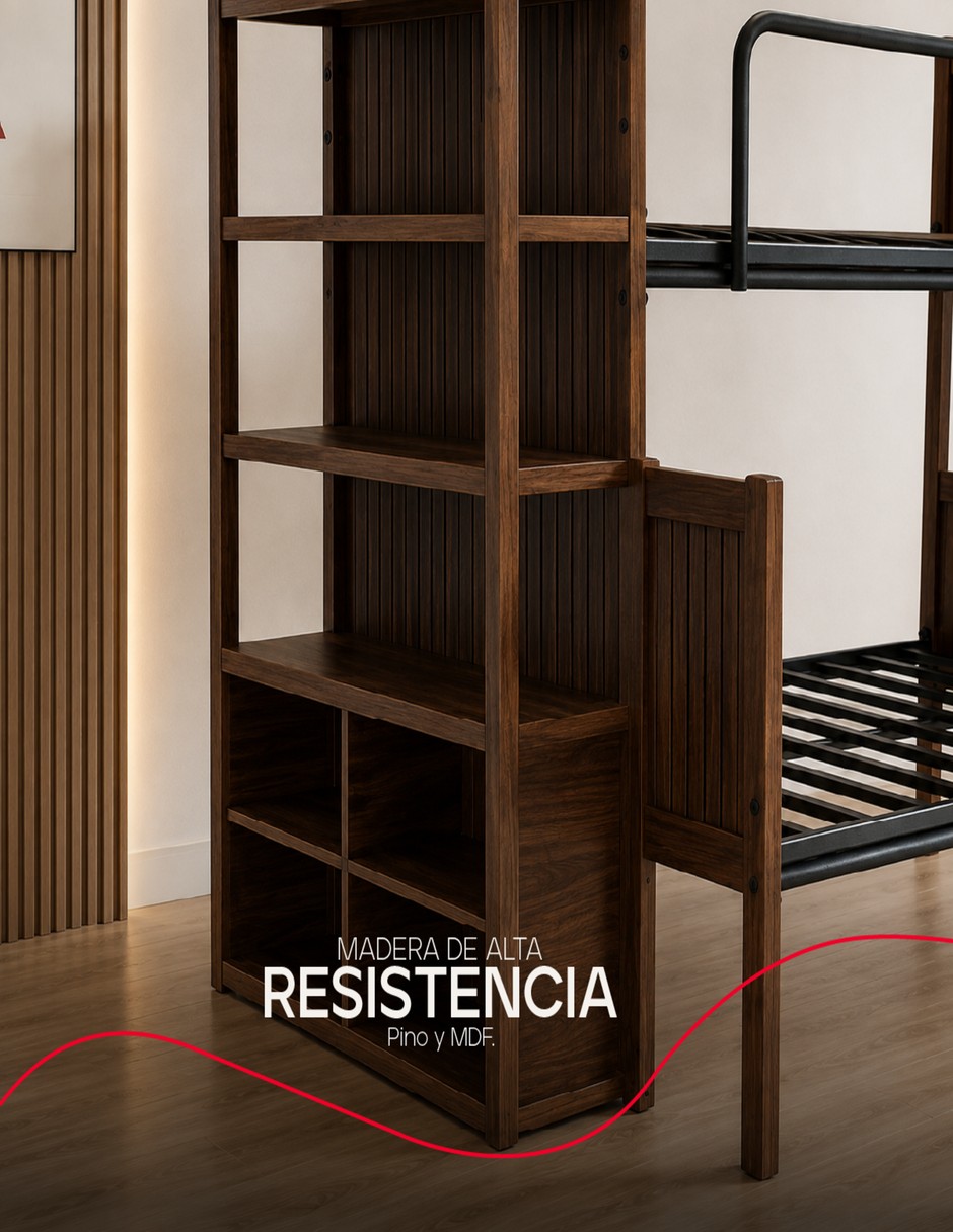 Litera de Madera pino 2