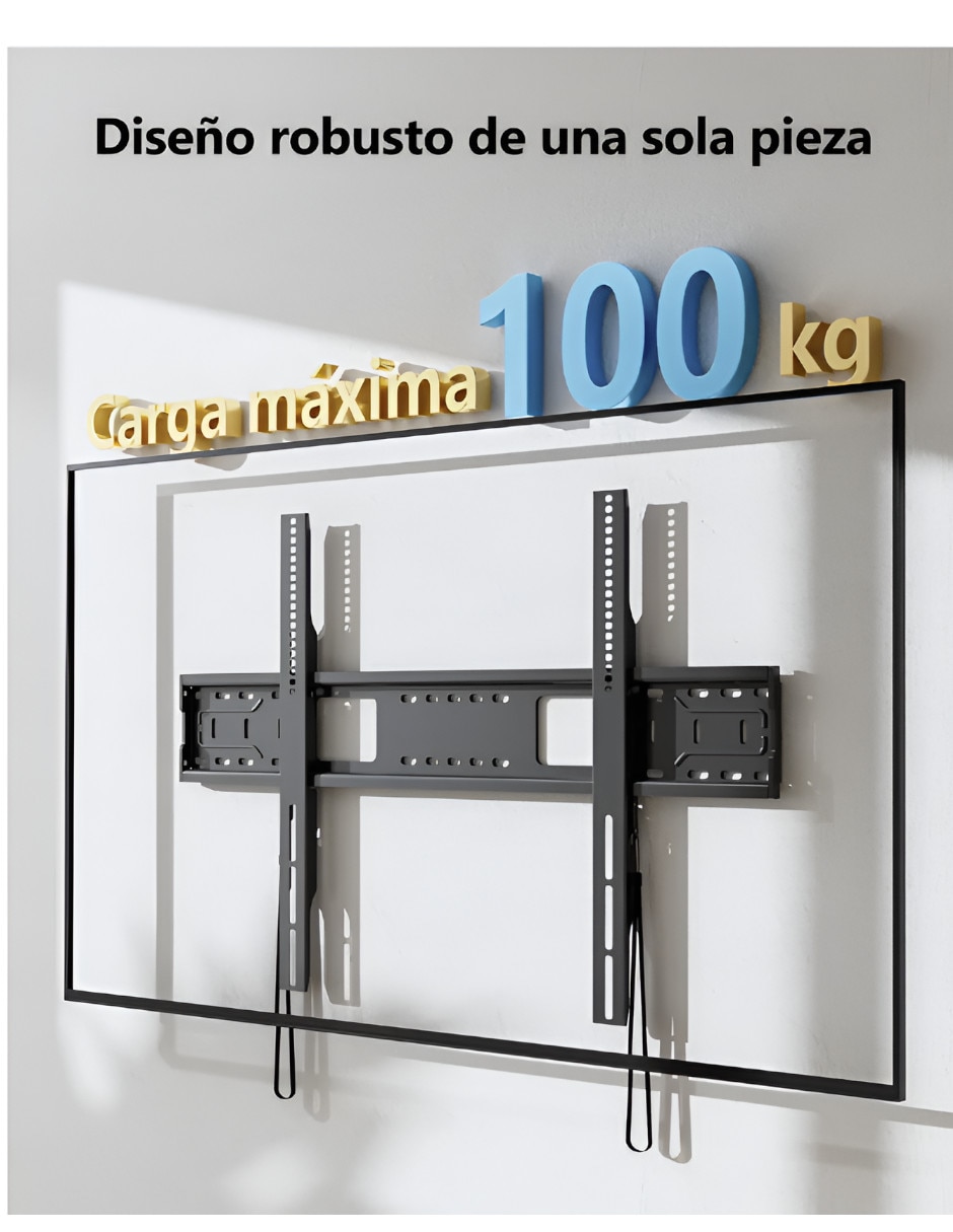 Soporte de pared para pantalla Inclinable 50 - 100 pulgadas 3