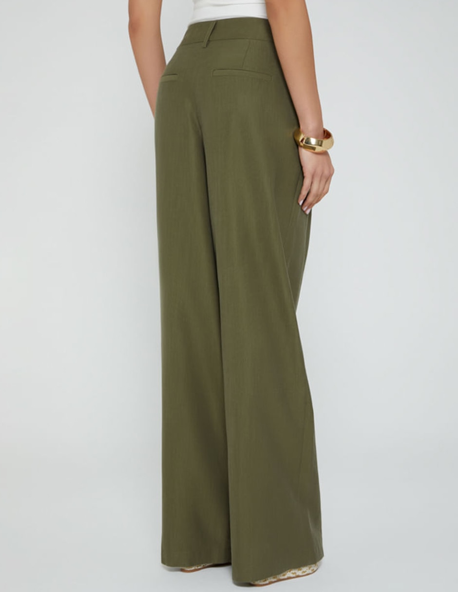 Pantalón relaxed palazzo para mujer 2