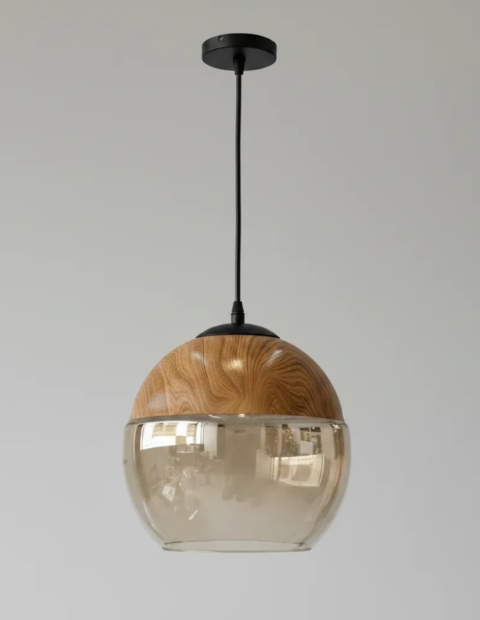 Lámpara colgante Incandescente y LED Esférica 5