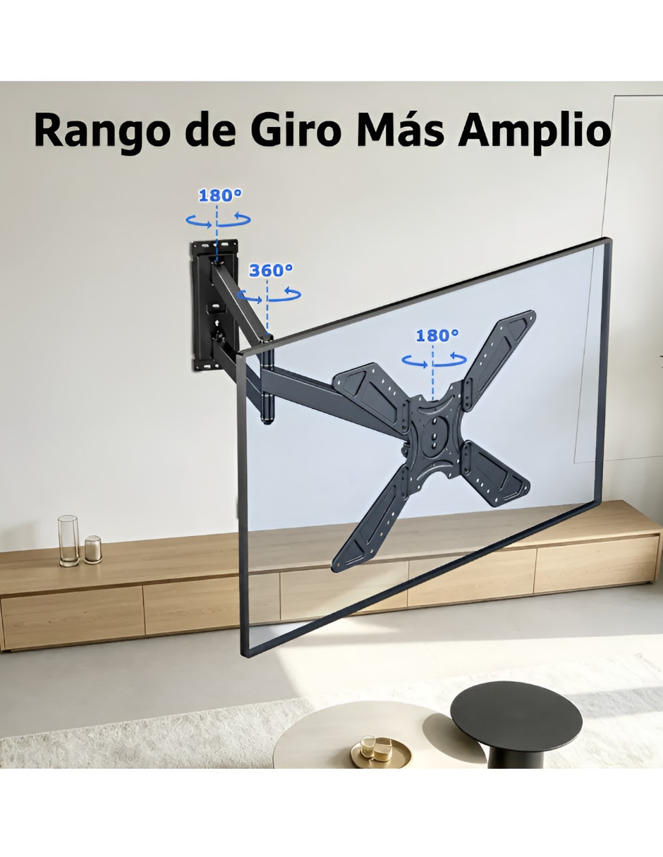 Soporte de pared para pantalla Articulado 32 - 75 pulgadas