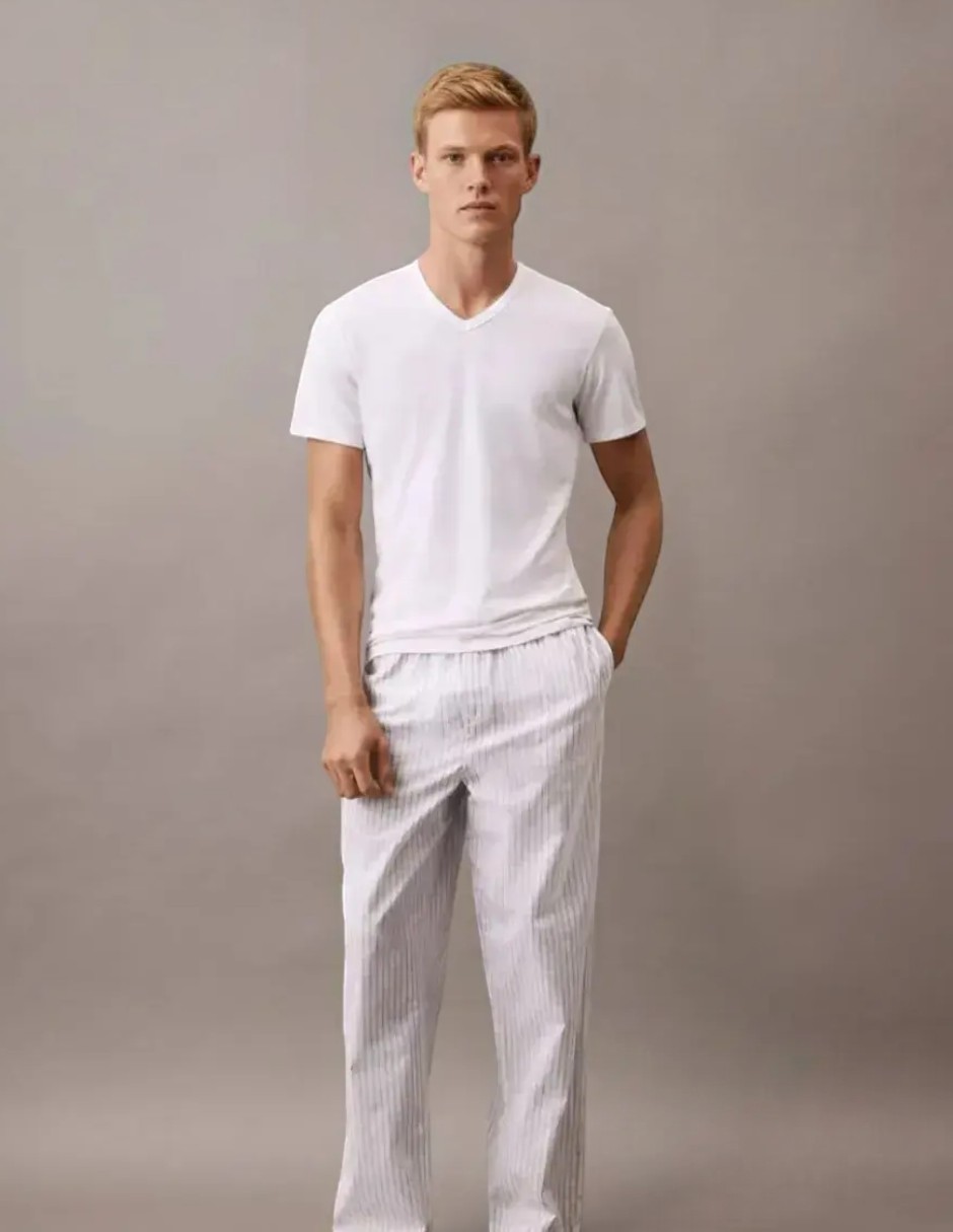 Playera cuello v para hombre 5