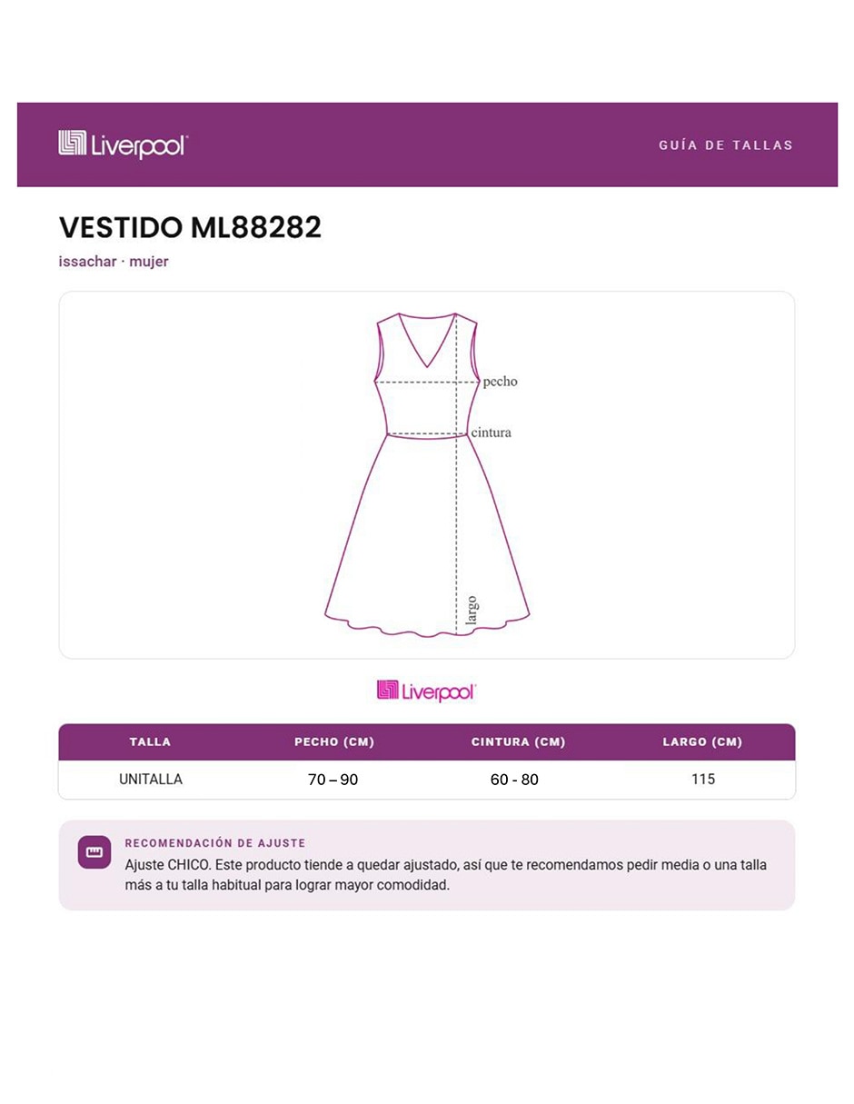 Vestido a la rodilla casual para mujer 5