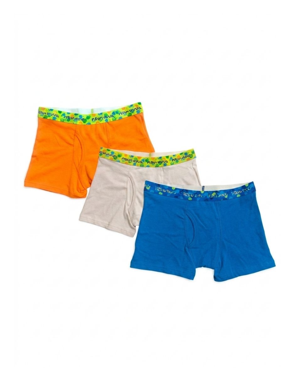 Set bóxer de algodón para niño Set bóxer de algodón para niño