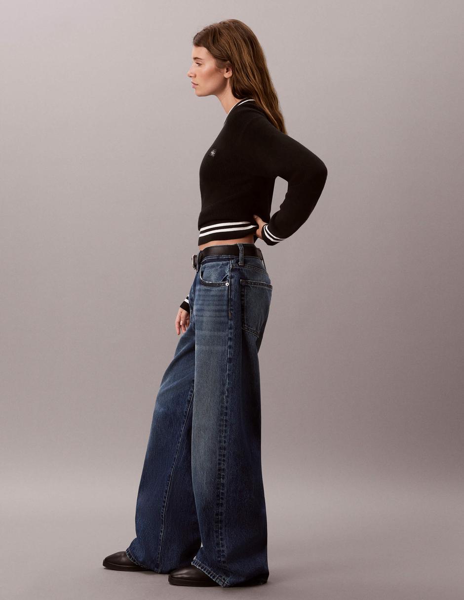 Suéter cuello redondo para mujer