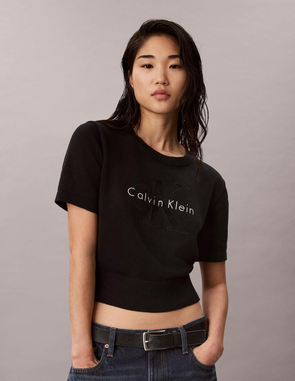 Playera manga corta cuello redondo mujer