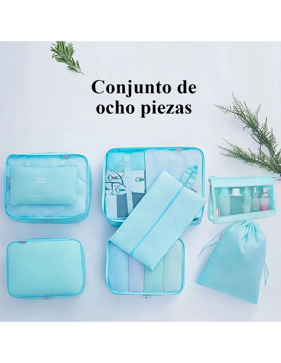 Set bolsa organizadora viaje