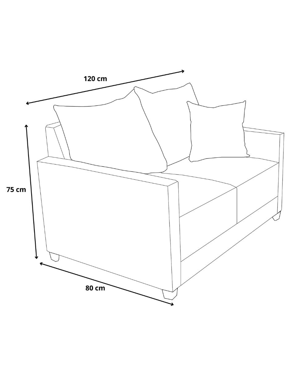 Love seat Atlanta de Tela 4