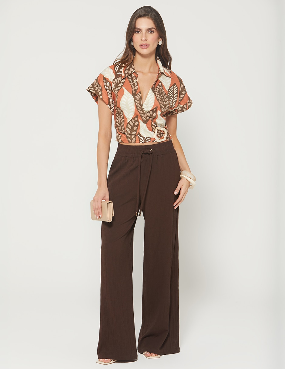 Pantalón Easy Pant Cipres de Otoño Palazzo para mujer 5