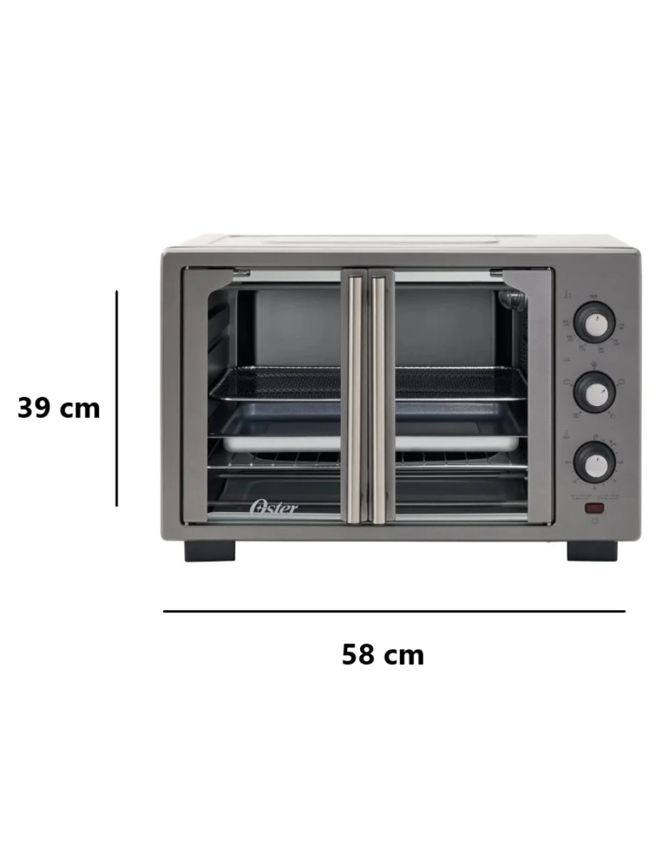 Horno eléctrico freidora tssttv35fdmaf 35 l 6