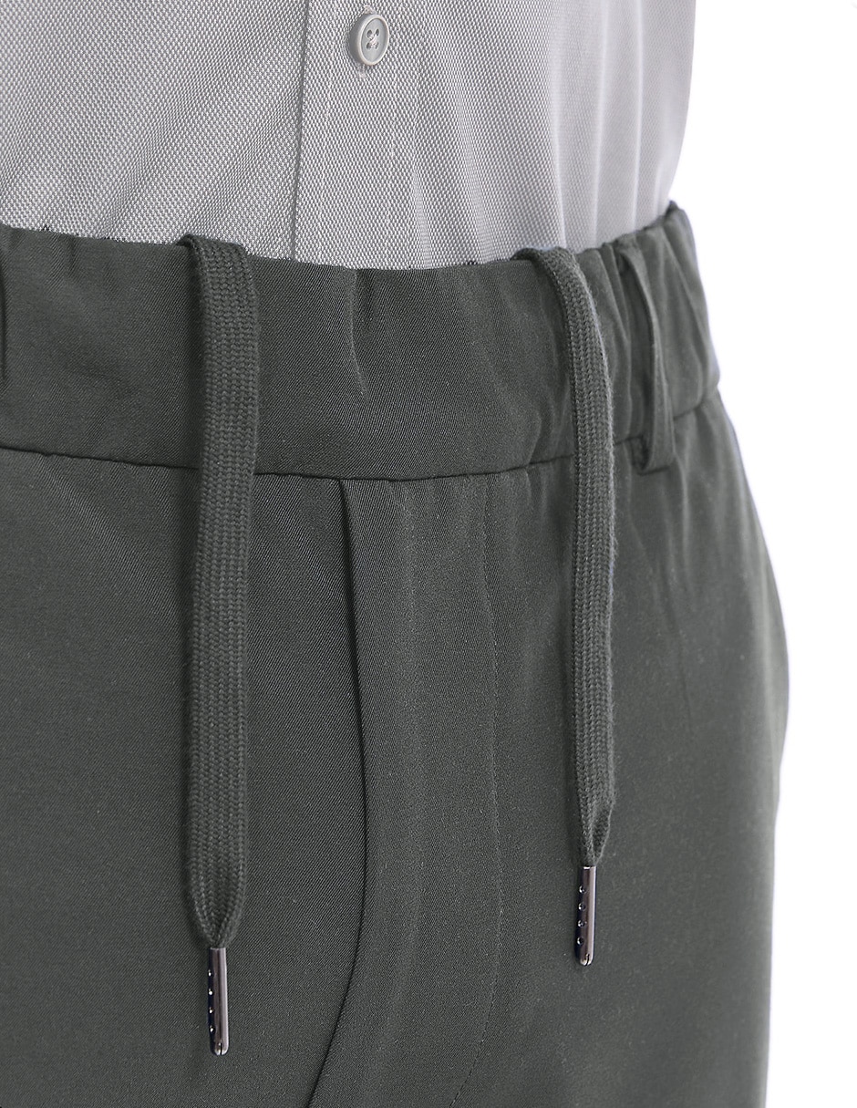 Pantalón business casual de vestir slim para hombre 2
