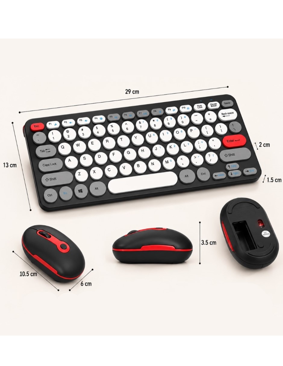 Mouse y teclado kb66 7