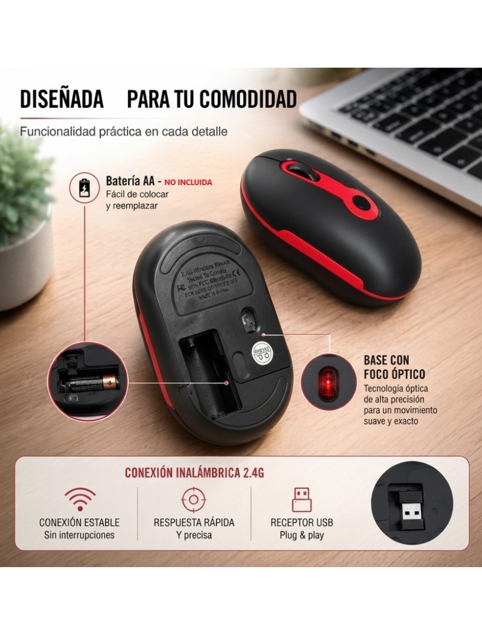 Mouse y teclado kb66 2