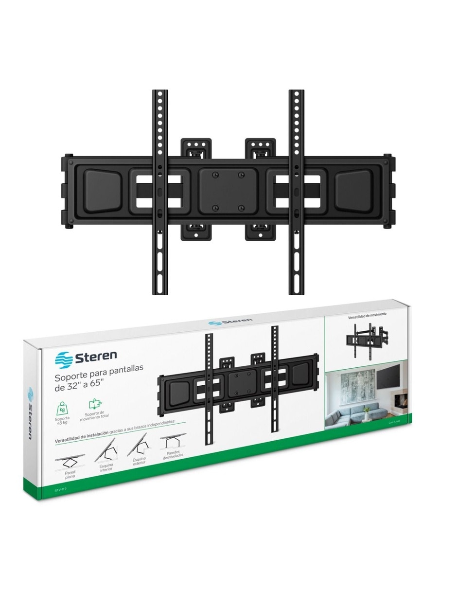 Soporte de pared para pantalla Articulado 40 - 75 pulgadas 5