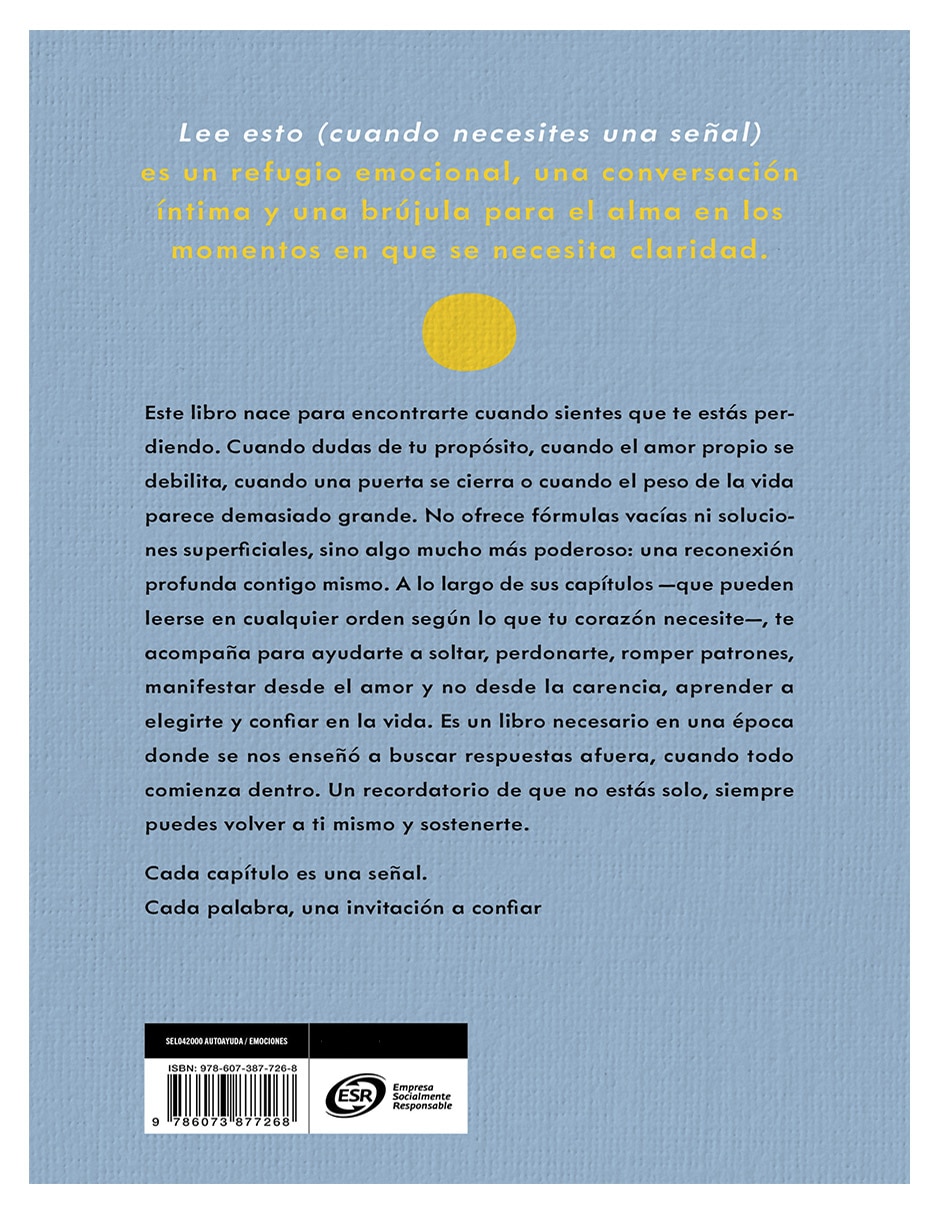 Libro lee esto (cuando necesites una señal) -ali begun de ali begun 3