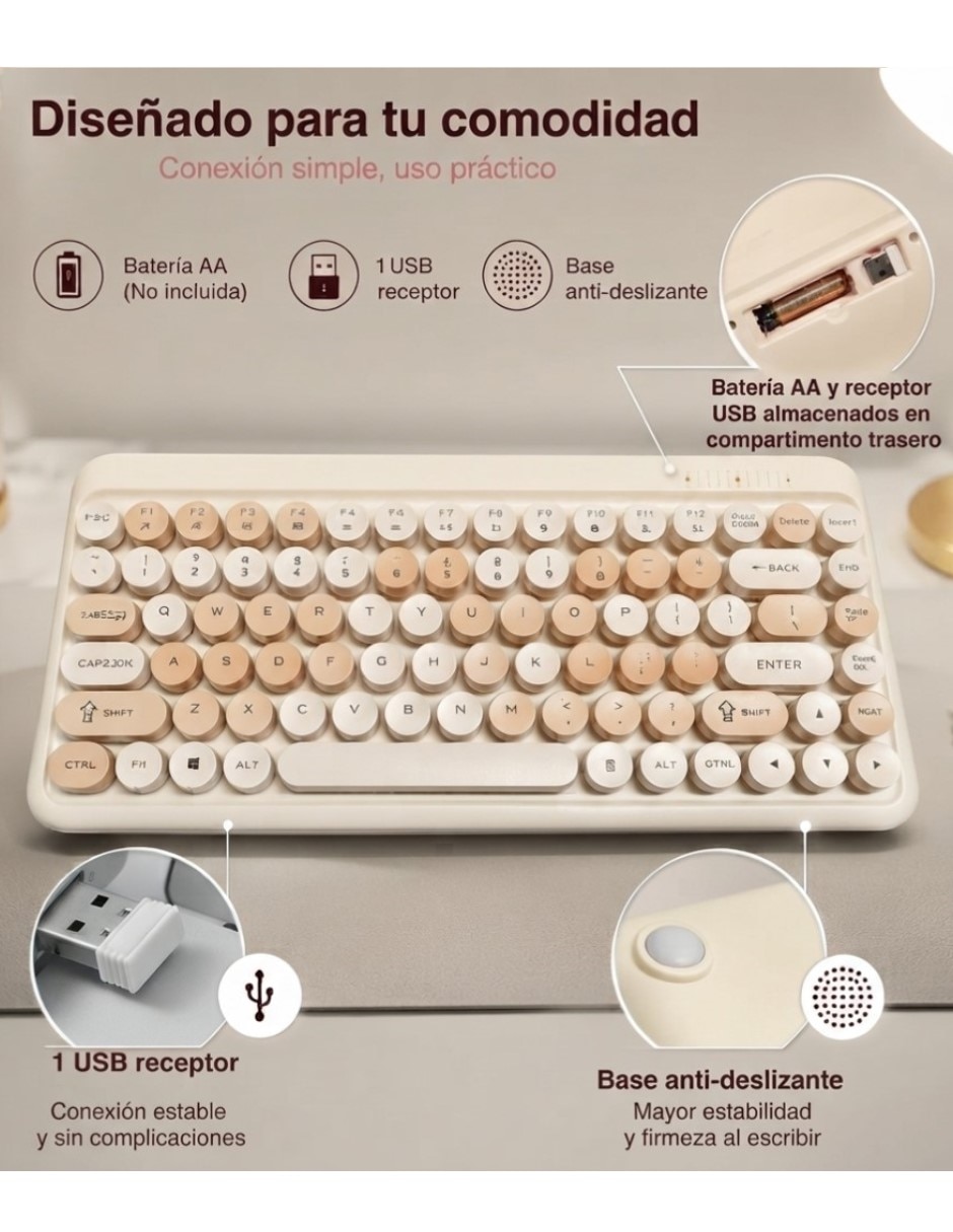Mouse y teclado kb67 6