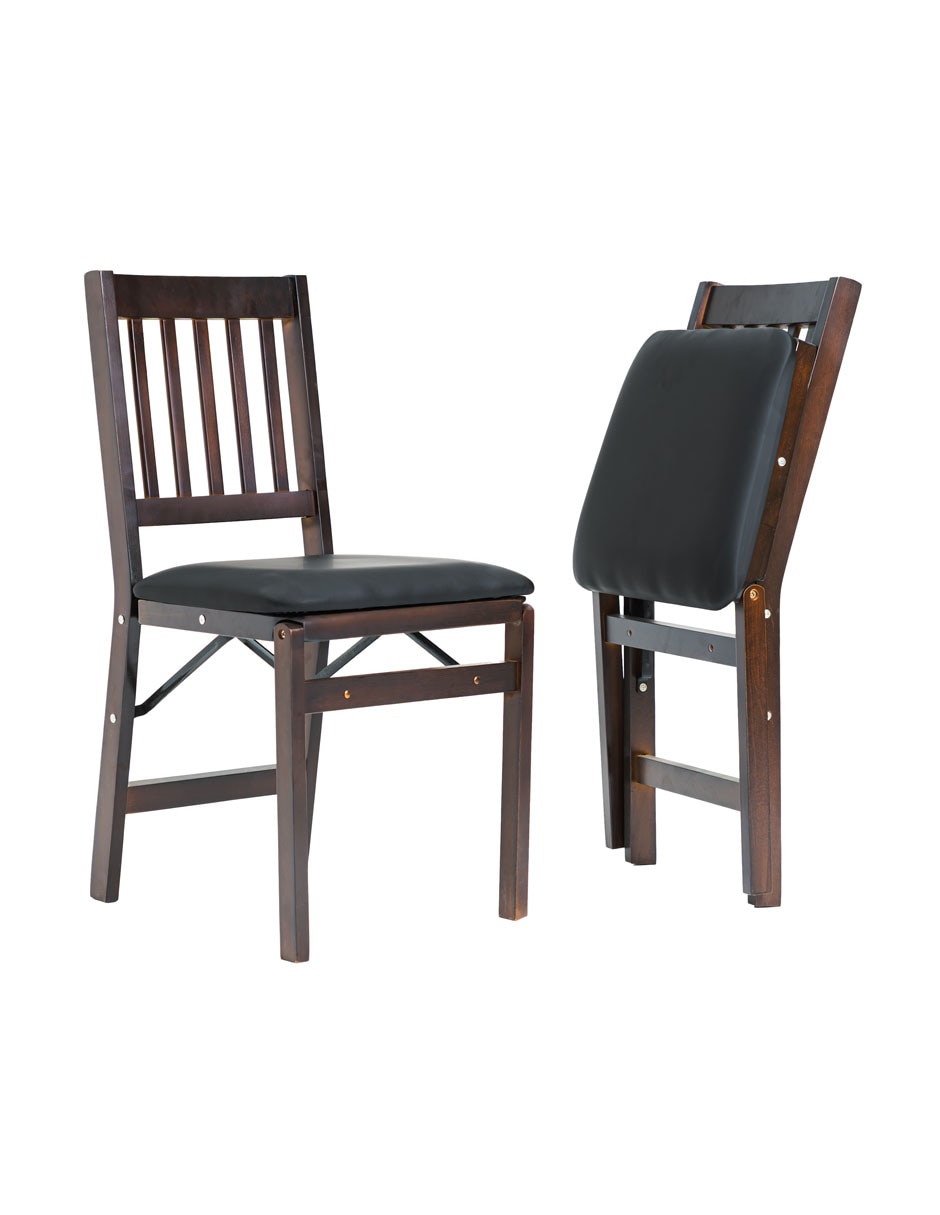 Silla sin brazos 2 piezas de mdf y madera 1