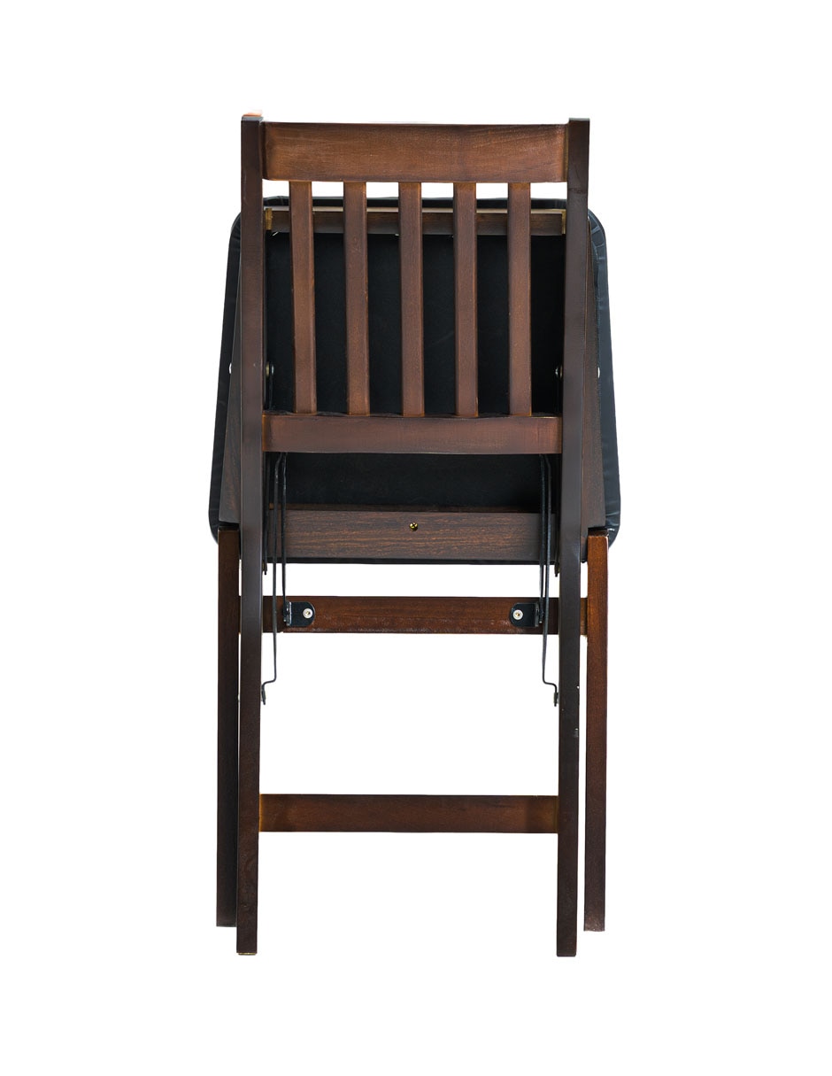 Silla sin brazos 2 piezas de mdf y madera 4