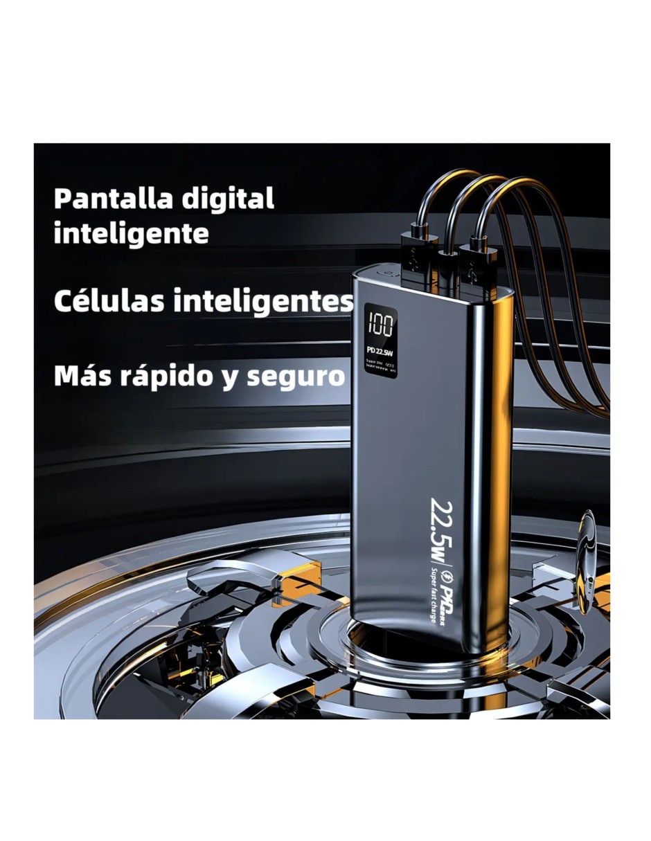 Cargador de batería auxiliar usb c 15 w 4