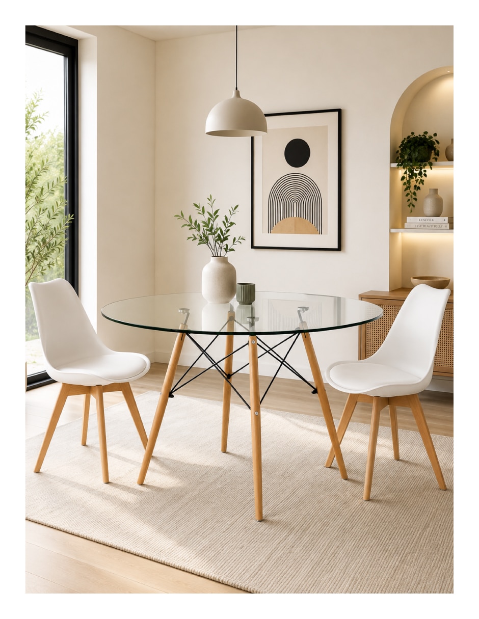 Mesa de comedor armable de mdf 3