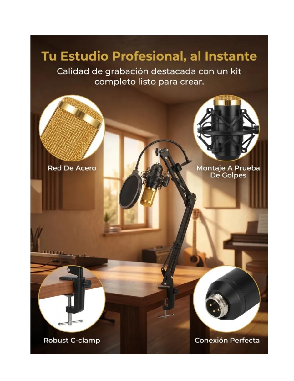 Set micrófono inalámbricos 4