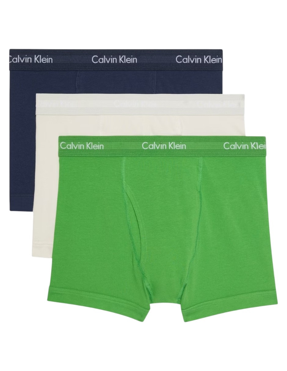Bóxer brief de algodón para hombre 3 piezas 3